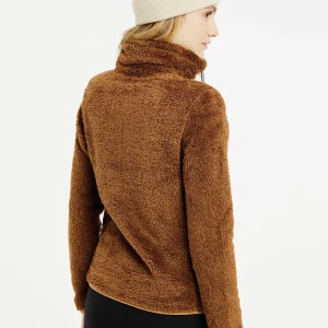 Protest Full Zip Top “ RIRI In Fudgecamel 15