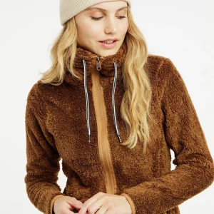 Protest Full Zip Top “ RIRI In Fudgecamel 19