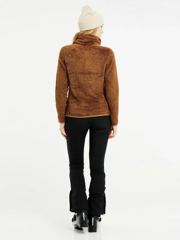 Protest Full Zip Top “ RIRI In Fudgecamel 8