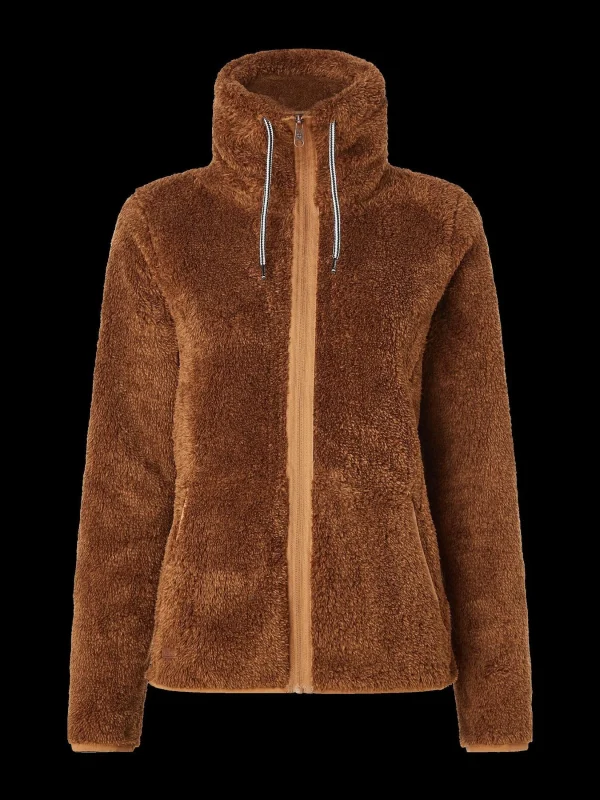 Protest Full Zip Top “ RIRI In Fudgecamel 1