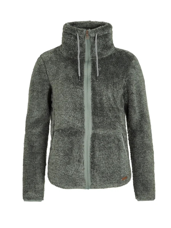Protest Full Zip Top “ RIRI In Mistygreen 1