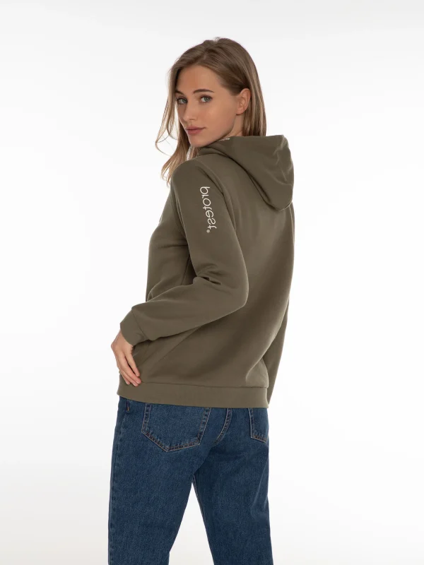 Protest Hoodie “ CLASSIC LOGO HOODY In Just Leaf 5
