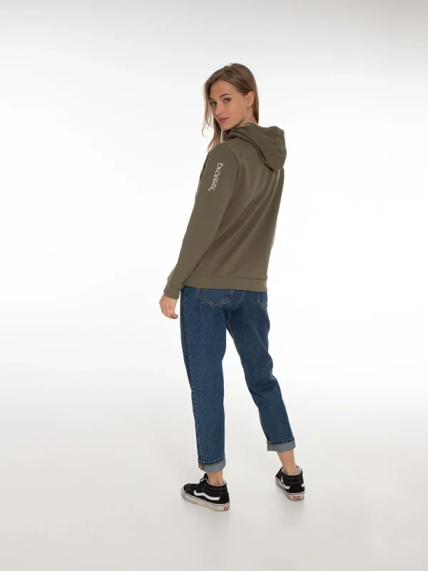 Protest Hoodie “ CLASSIC LOGO HOODY In Just Leaf 8