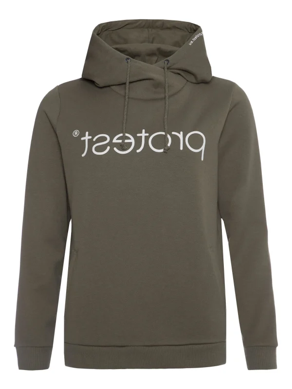 Protest Hoodie “ CLASSIC LOGO HOODY In Just Leaf 1
