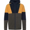 Protest Hoodie Mit Reißverschluss “ DESK JR In Deep Ocean 22