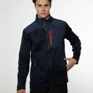 Protest Hoodie Mit Reißverschluss “ HAMMEREN In Deep Ocean 11