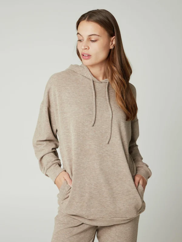 Protest Hoodie “ PRTPARVATI In Raffiaoffwhite 3