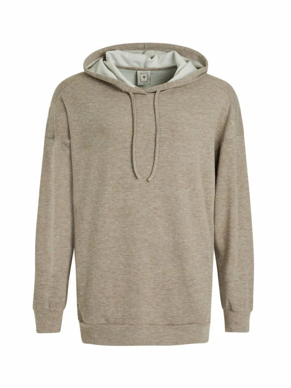 Protest Hoodie “ PRTPARVATI In Raffiaoffwhite 1