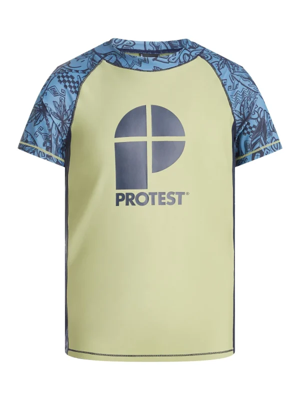 Protest Kurzarm-Rashguard “ PRTAHOY JR In AlgaeGreen 1