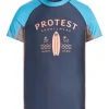 Protest Kurzarm-Rashguard “ PRTAKINO JR In Night Skyblue 23