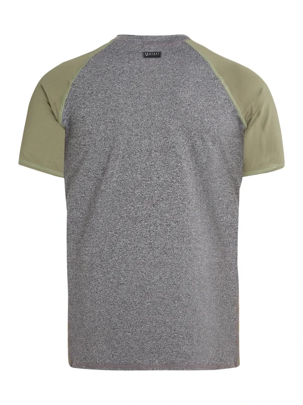 Protest Kurzarm-Rashguard “ PRTHORROCKS In Dark Grey Melee 6