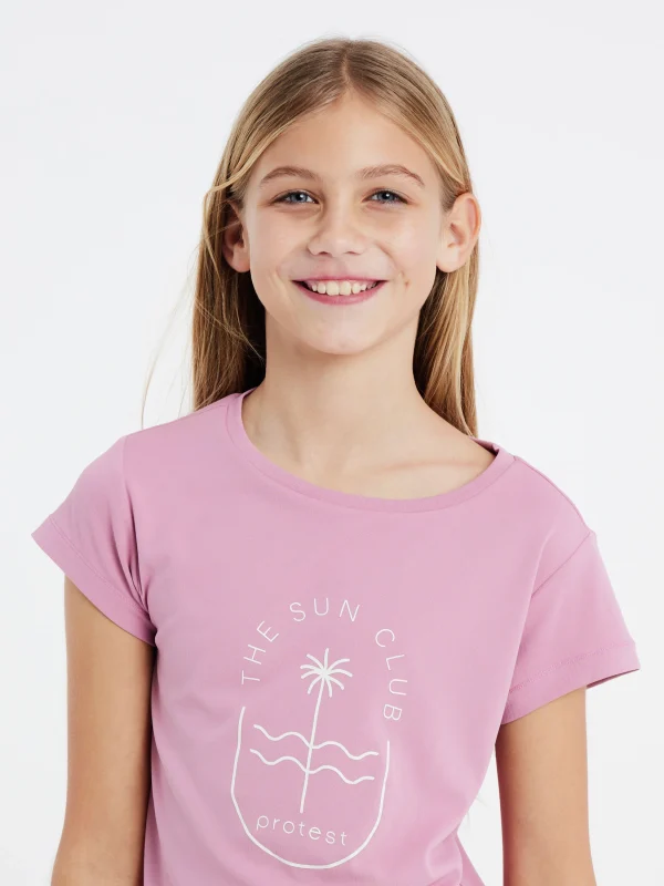 Protest Kurzarm-Rashguard “ PRTJOY JR In Duskyrose 7