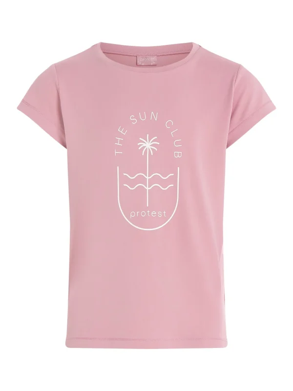 Protest Kurzarm-Rashguard “ PRTJOY JR In Duskyrose 1