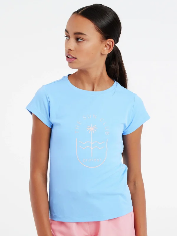Protest Kurzarm-Rashguard “ PRTJOY JR In Havasublue 3