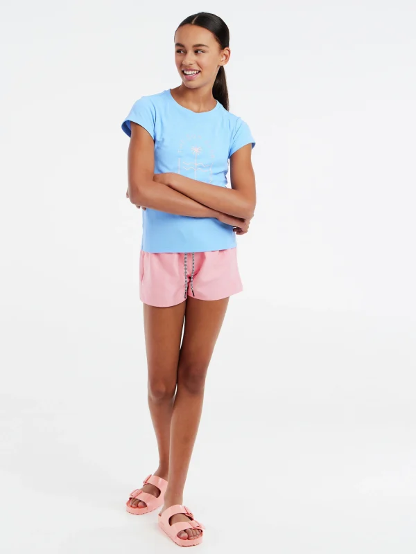 Protest Kurzarm-Rashguard “ PRTJOY JR In Havasublue 4