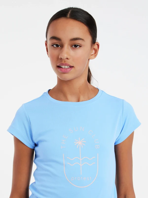 Protest Kurzarm-Rashguard “ PRTJOY JR In Havasublue 7