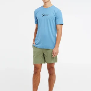 Protest Kurzarm-Rashguard “ PRTLEGUNDI In River Blue 13