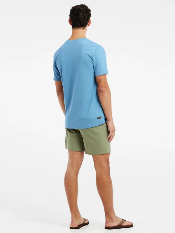 Protest Kurzarm-Rashguard “ PRTLEGUNDI In River Blue 8