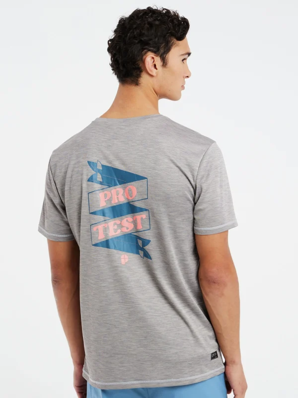 Protest Kurzarm-Rashguard “ PRTPRETA In Dark Grey Melee 5