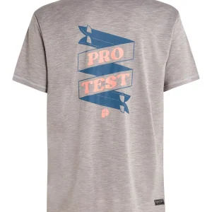 Protest Kurzarm-Rashguard “ PRTPRETA In Dark Grey Melee 17