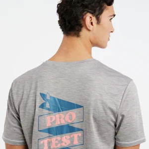 Protest Kurzarm-Rashguard “ PRTPRETA In Dark Grey Melee 19