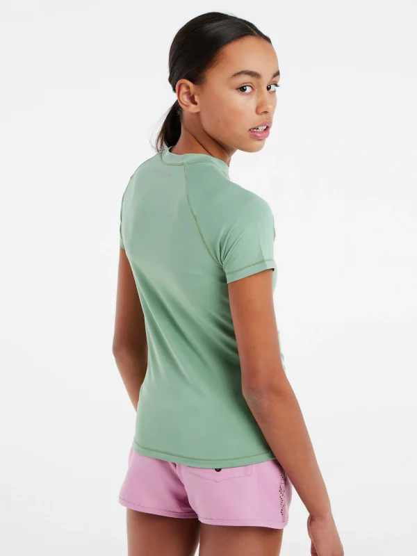 Protest Kurzarm-Rashguard “ PRTSENNA JR In Green Baygreen 5