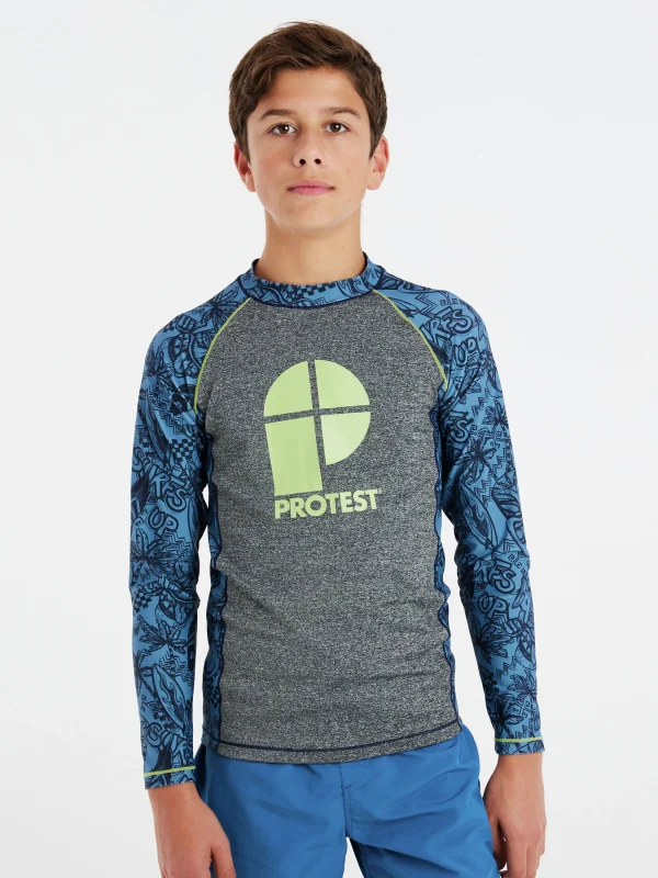 Protest Langarm-Rashguard “ PRTADMIT JR In River Blue 3