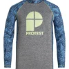 Protest Langarm-Rashguard “ PRTADMIT JR In River Blue 25