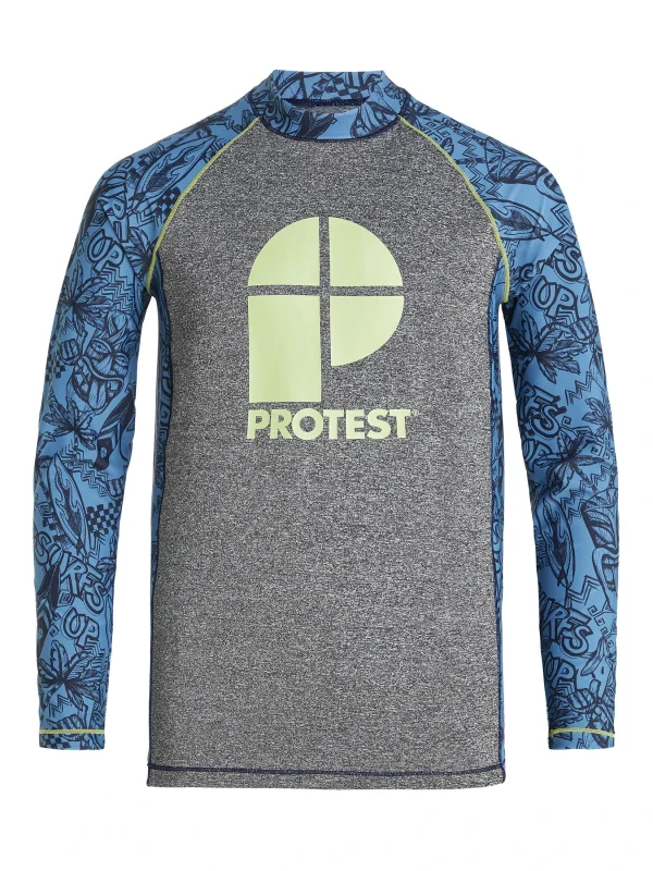 Protest Langarm-Rashguard “ PRTADMIT JR In River Blue 1