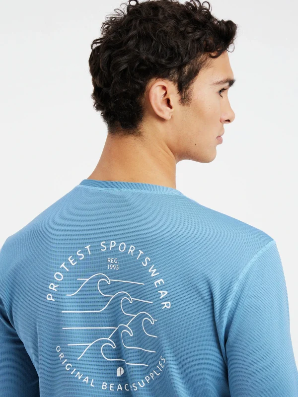 Protest Langarm-Rashguard “ PRTLOOMA In River Blue 7