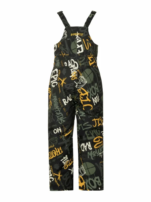 Protest Latzhose “ DYNOSAURY TD In Dark Yellow 4