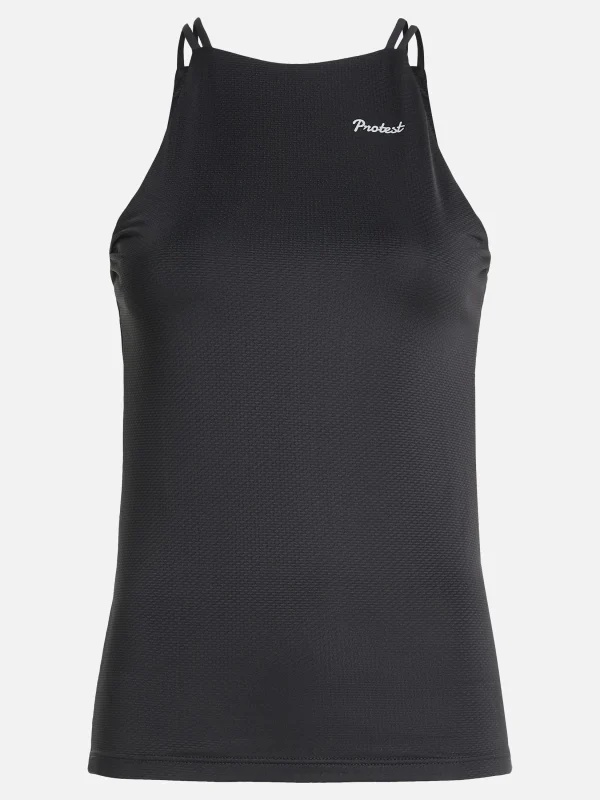 Protest Radsport-T-Shirt “ PRTMACADEMIA In True Black 1