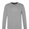 Protest Rashguard Long Sleeve “ PRTAILMER In Dark Grey Melee 23