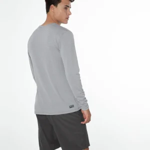 Protest Rashguard Long Sleeve “ PRTAILMER In Dark Grey Melee 15