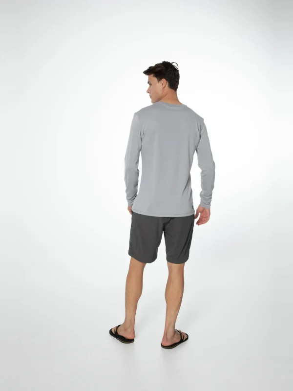Protest Rashguard Long Sleeve “ PRTAILMER In Dark Grey Melee 8