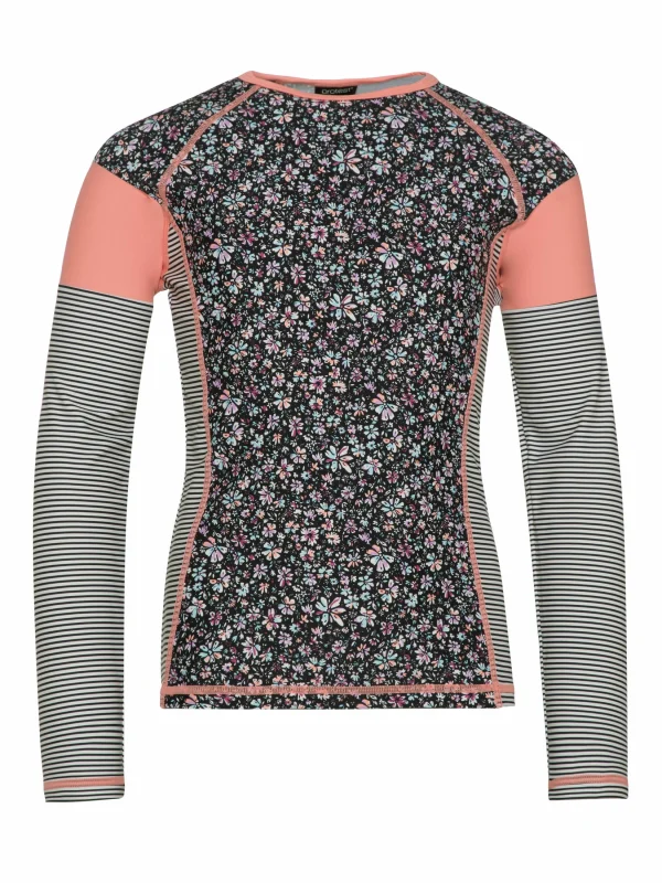 Protest Rashguard Long Sleeve “ PRTCHARLIE JR In True Black 1
