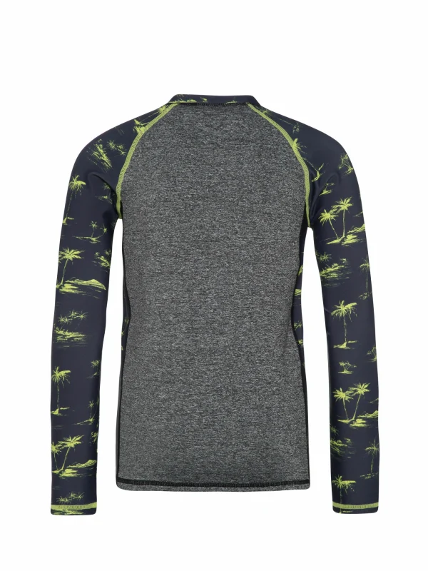 Protest Rashguard Long Sleeve “ PRTFERMEN JR In Night Skyblue 3