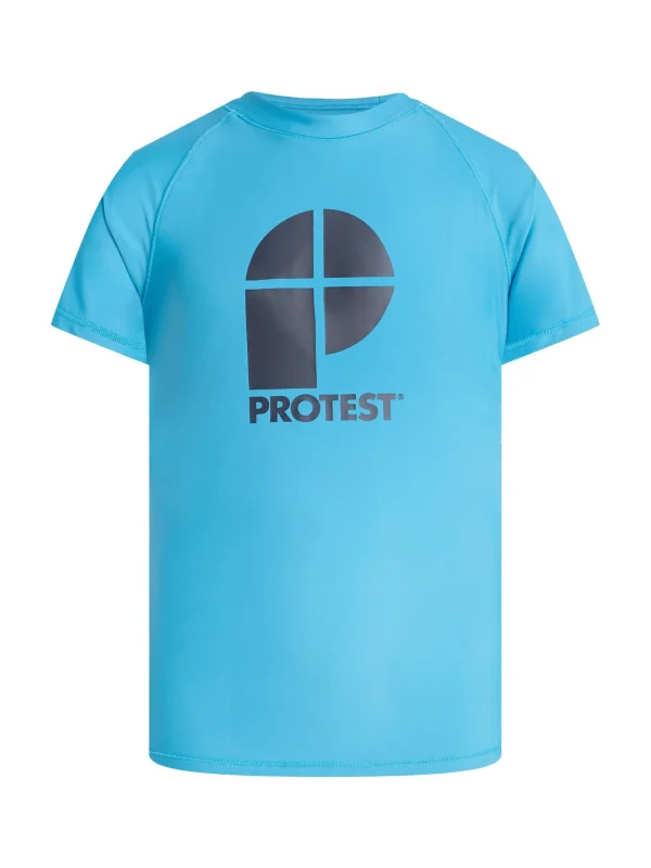 Protest Rashguard Short Sleeve “ PRTBERENT JR In JayBlue 1