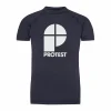 Protest Rashguard Short Sleeve “ PRTBERENT JR In Night Skyblue 8