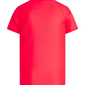 Protest Rashguard Short Sleeve “ PRTBERENT JR In Tomato 17