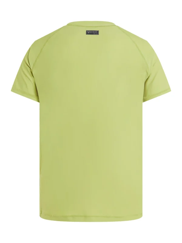 Protest Rashguard Short Sleeve “ PRTCATER In AlgaeGreen 6
