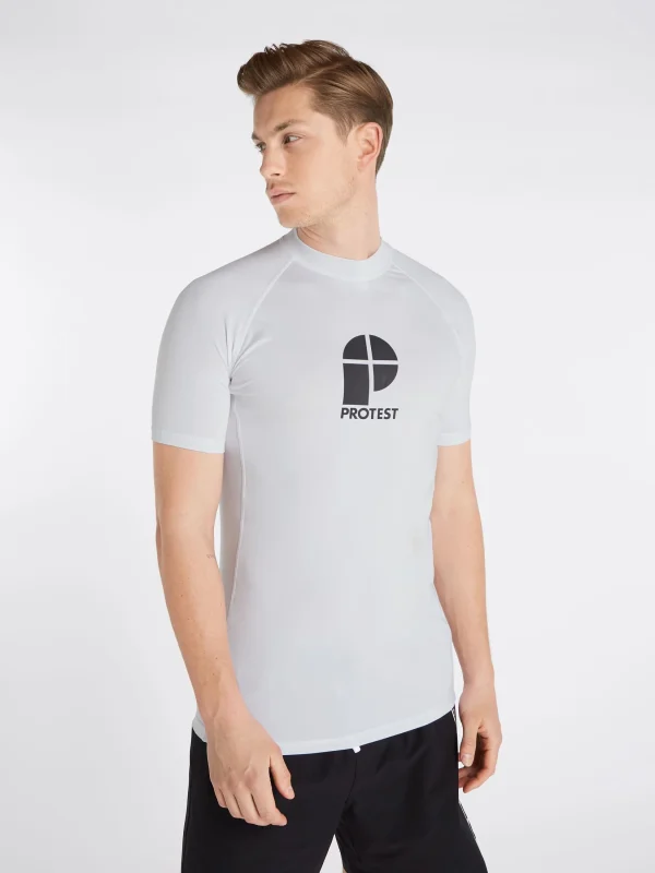 Protest Rashguard Short Sleeve “ PRTCATER In Basic 3