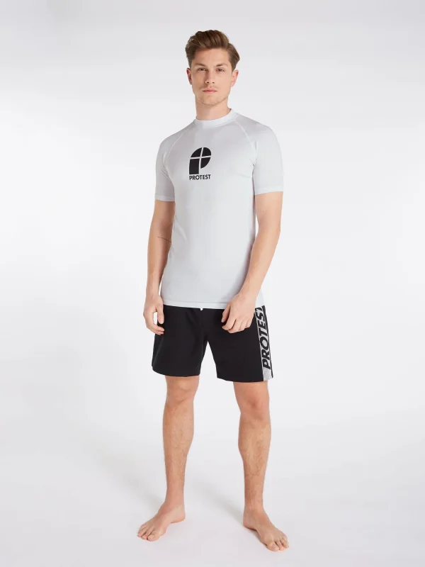 Protest Rashguard Short Sleeve “ PRTCATER In Basic 4