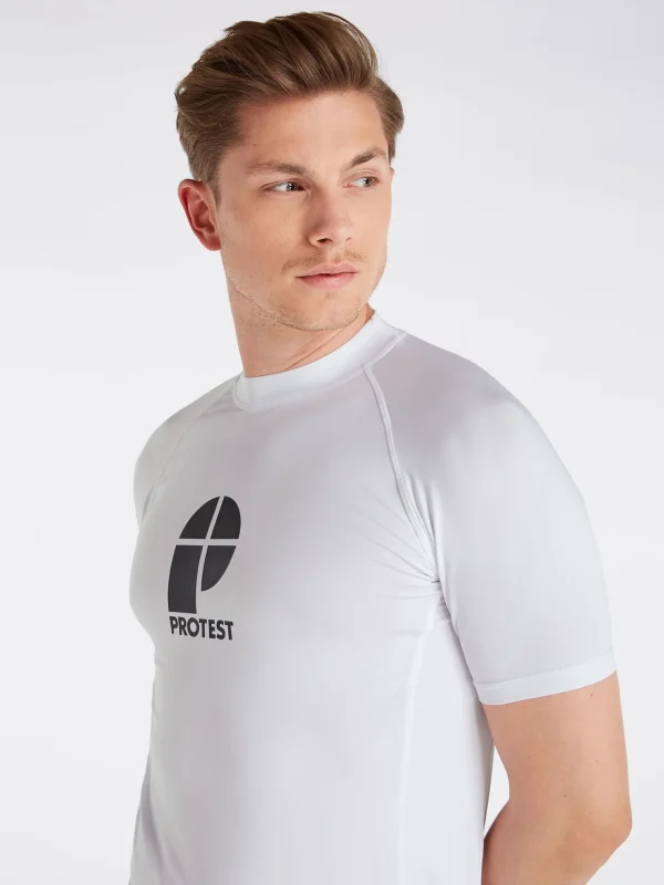 Protest Rashguard Short Sleeve “ PRTCATER In Basic 6