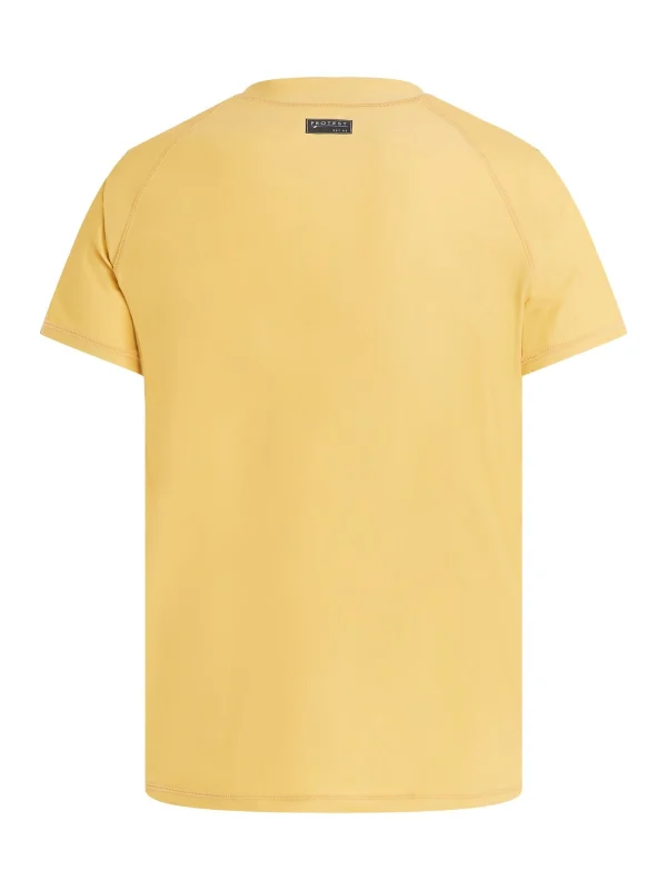 Protest Rashguard Short Sleeve “ PRTCATER In ButterYellow 6
