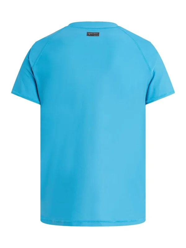 Protest Rashguard Short Sleeve “ PRTCATER In JayBlue 6