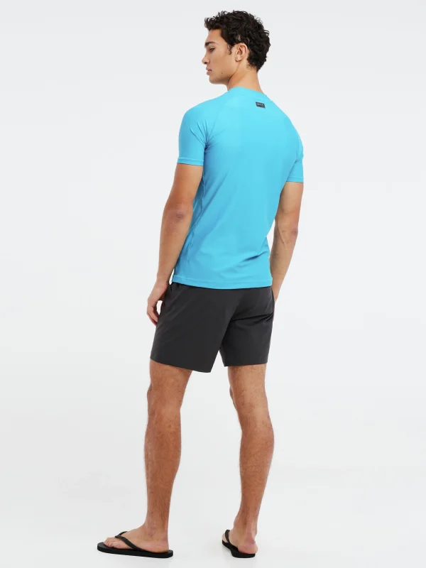 Protest Rashguard Short Sleeve “ PRTCATER In JayBlue 8