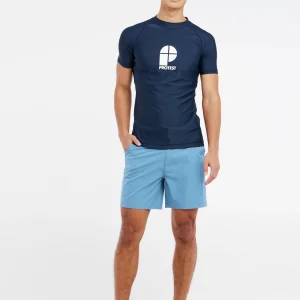 Protest Rashguard Short Sleeve “ PRTCATER In Night Skyblue 13