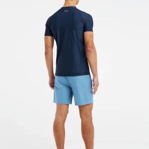 Protest Rashguard Short Sleeve “ PRTCATER In Night Skyblue 21