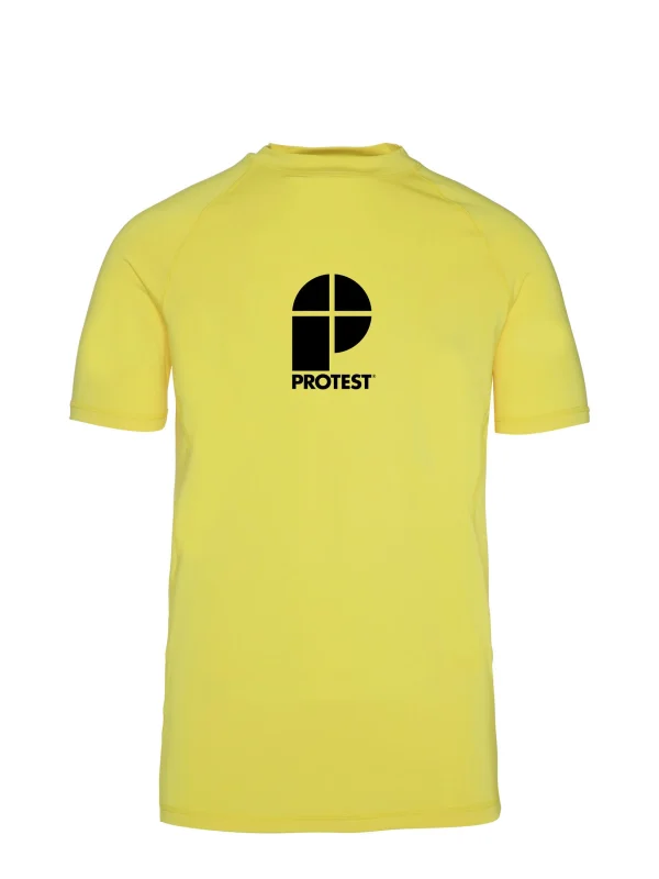 Protest Rashguard Short Sleeve “ PRTCATER In Sunshine 1